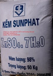 Kẽm Sunphat - ZnSO4.7H2O